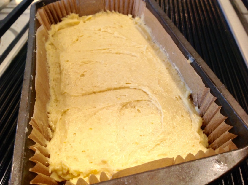 Madeira cake: ready to bake