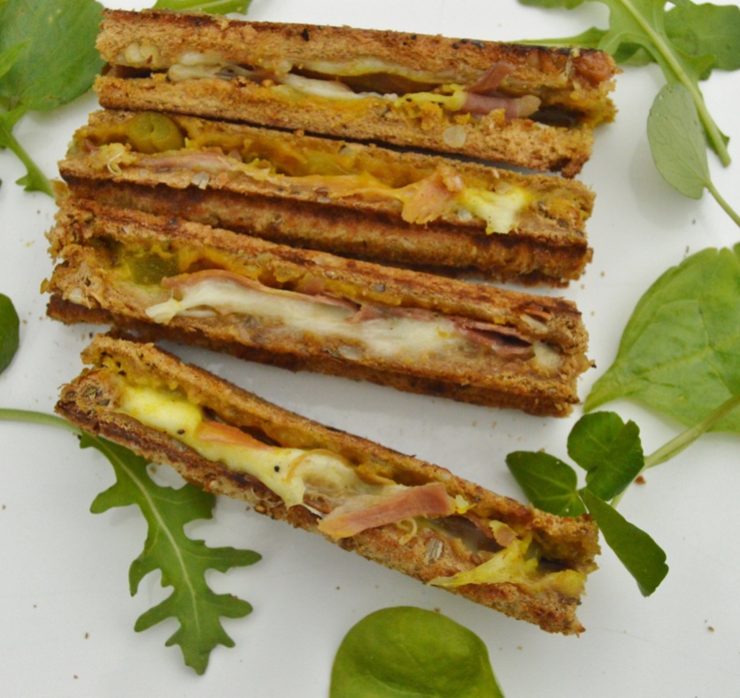 toasted sandwich fingers as an Afternoon Tea variation