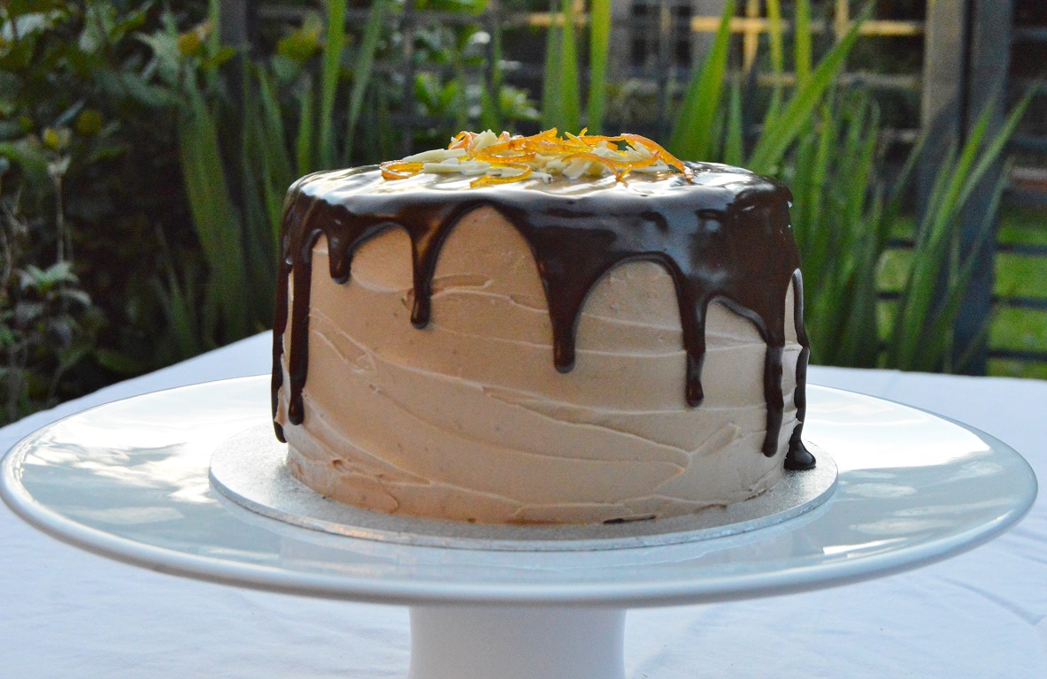 Chocolate and orange surprise cake!
