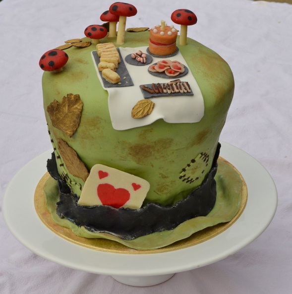 Mad Hatter's Tea Party Cake