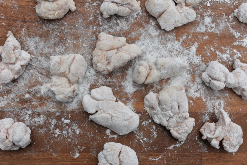sweetbread, sweetbreads, offal, meat, lemon, cooking, food, foodie, homecook, cheap, inexpensive, quick, easy, philip, philipfriend, philip friend, savory, savoury, starter, appetizer, garlic, light