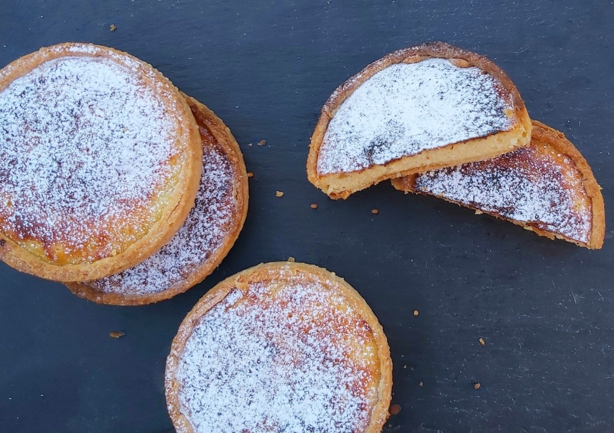Yorkshire curd tarts with a twist